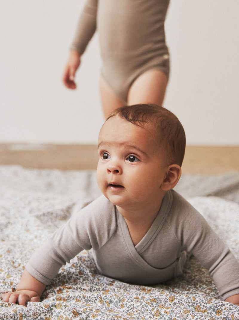 Body léger en mélange de laine et de soie Tickle