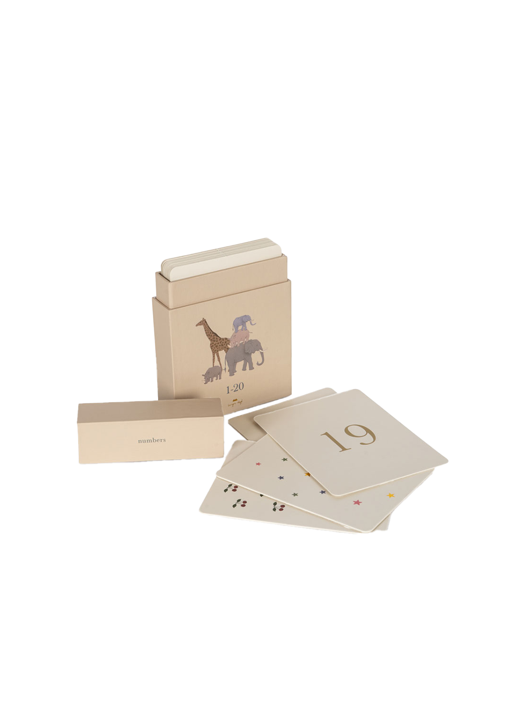 Cartes d&#39;apprentissage en carton