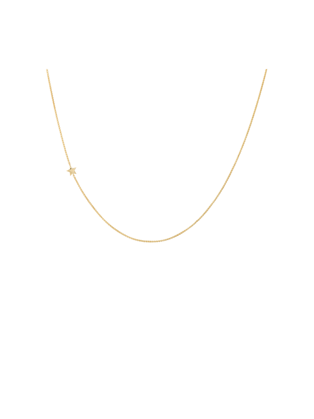 Collier court stellaire