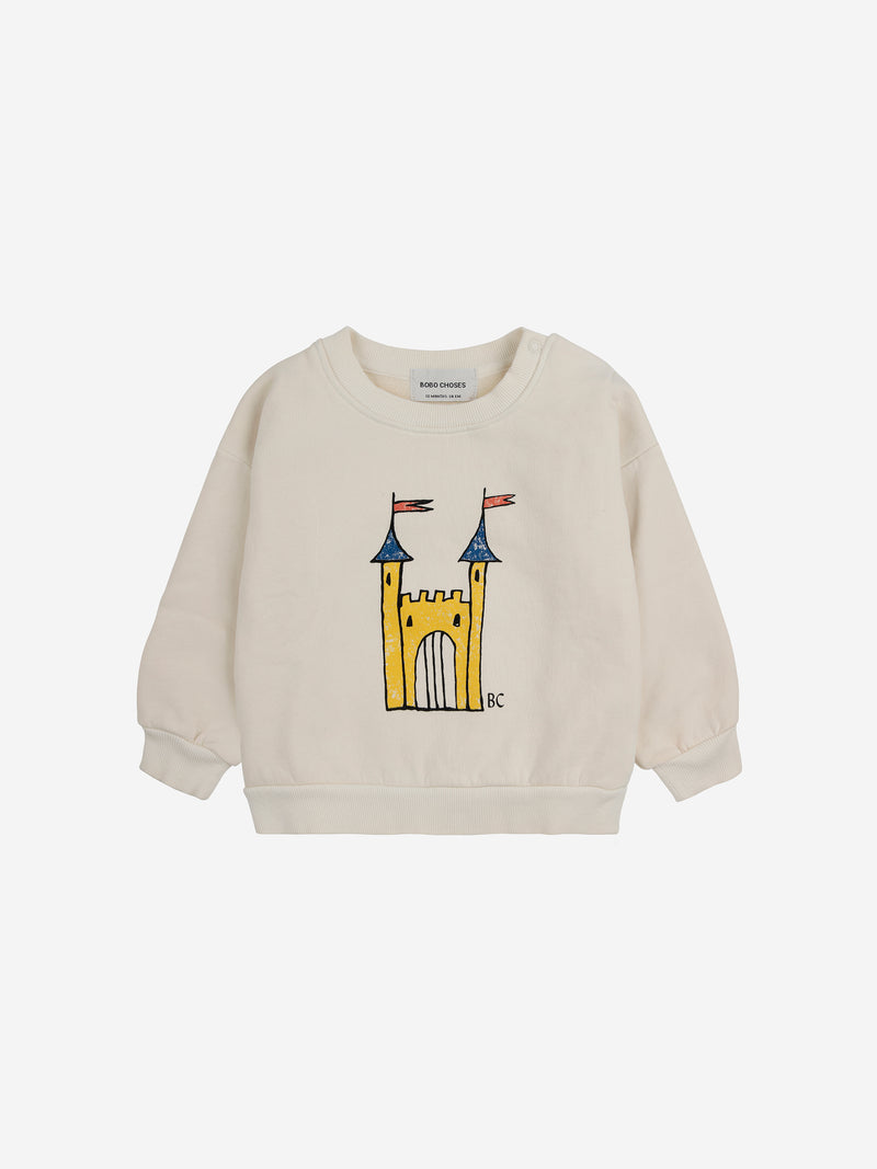 Sweat-shirt bébé Château lointain