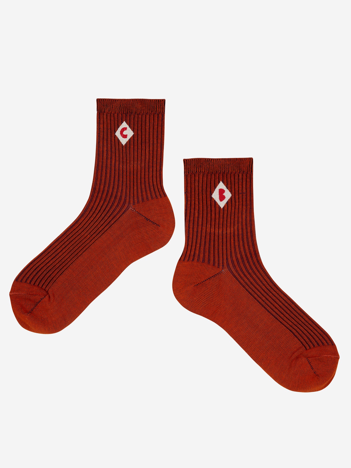 Chaussettes courtes bicolores BC