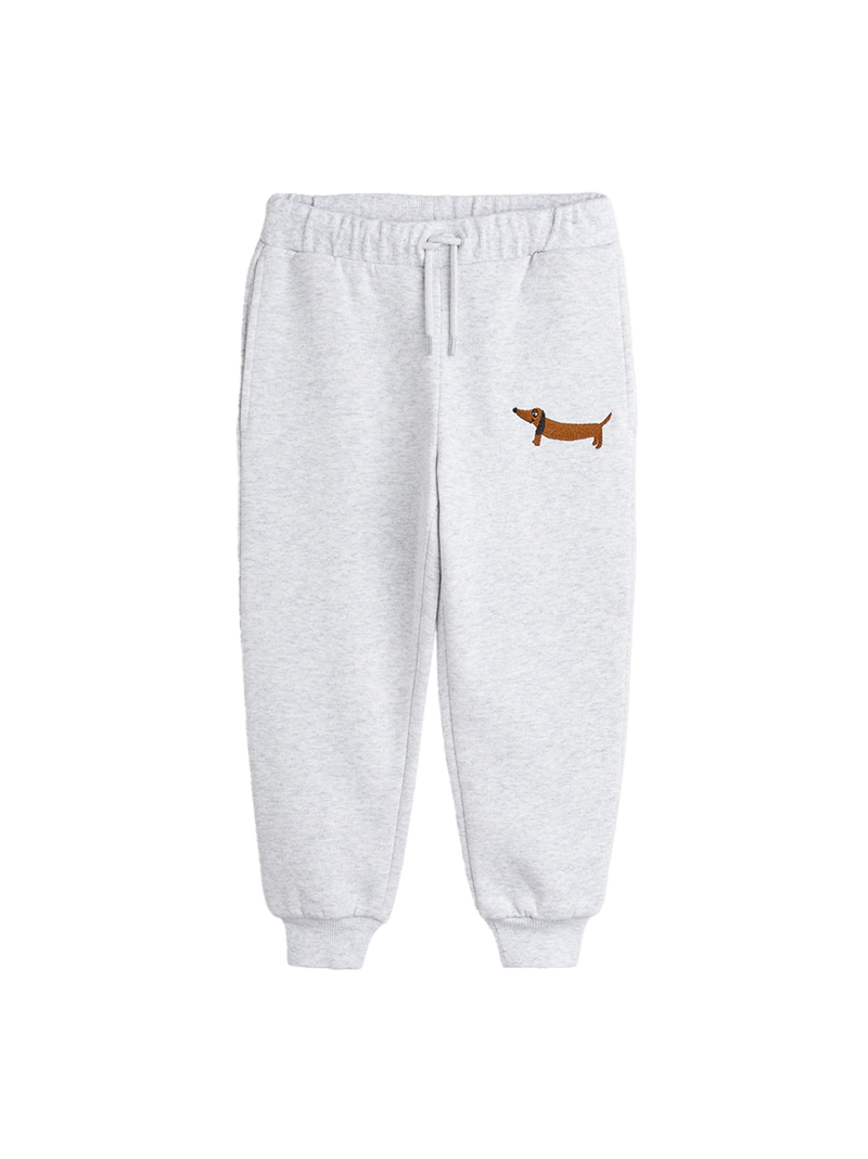 Pantalon de survêtement brodé chien