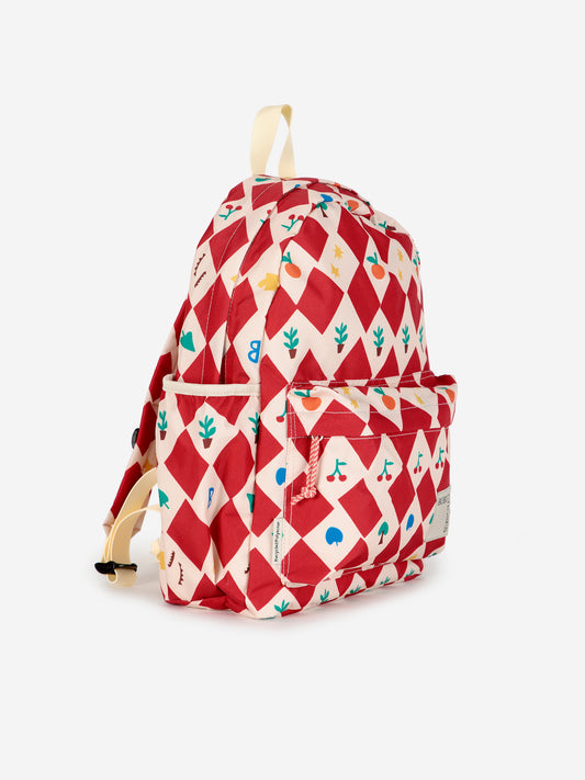 Rucksack mit Harlekin-Print