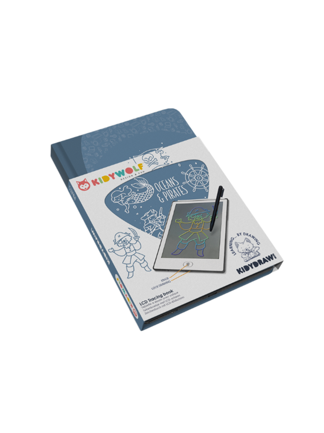 Carnet de croquis Kidydraw Mini avec écran LCD