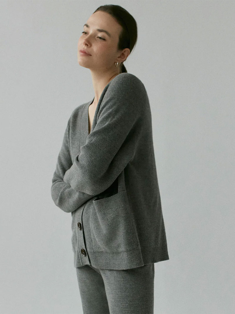 Cardigan en laine mérinos pour femme au quotidien