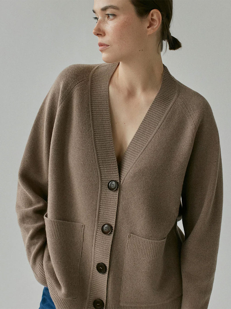 Cardigan en laine mérinos pour femme au quotidien