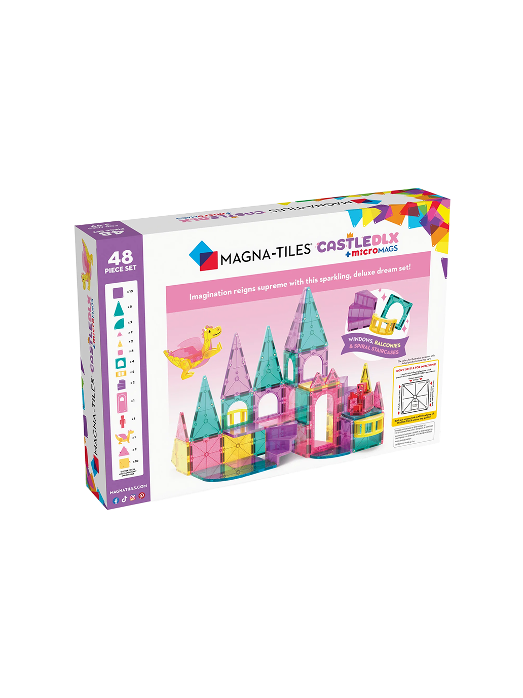 Magna Tiles Château Deluxe 48 el.