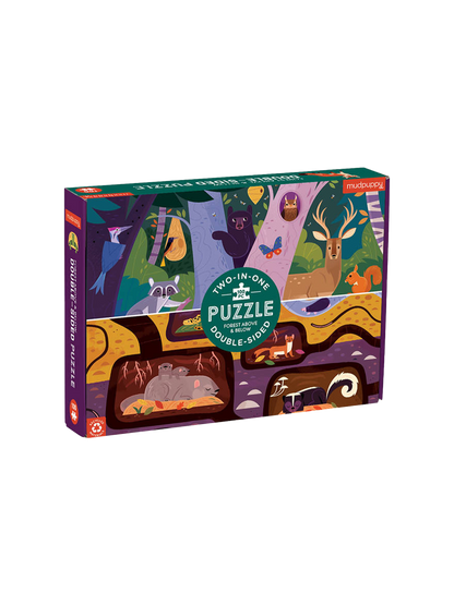 Puzzle double face