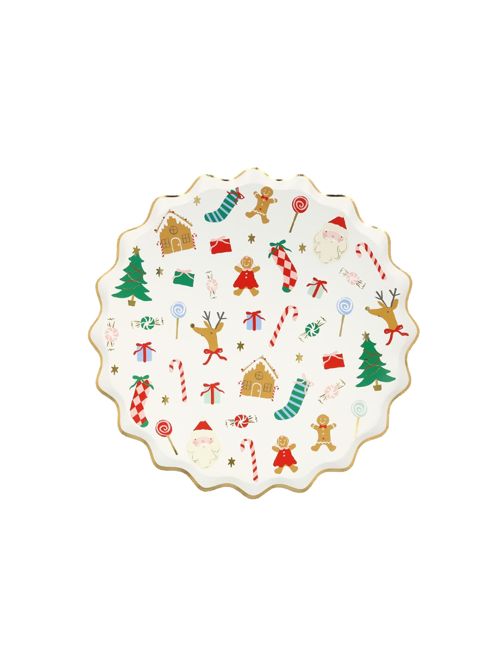 Assiettes de Noël joyeuses