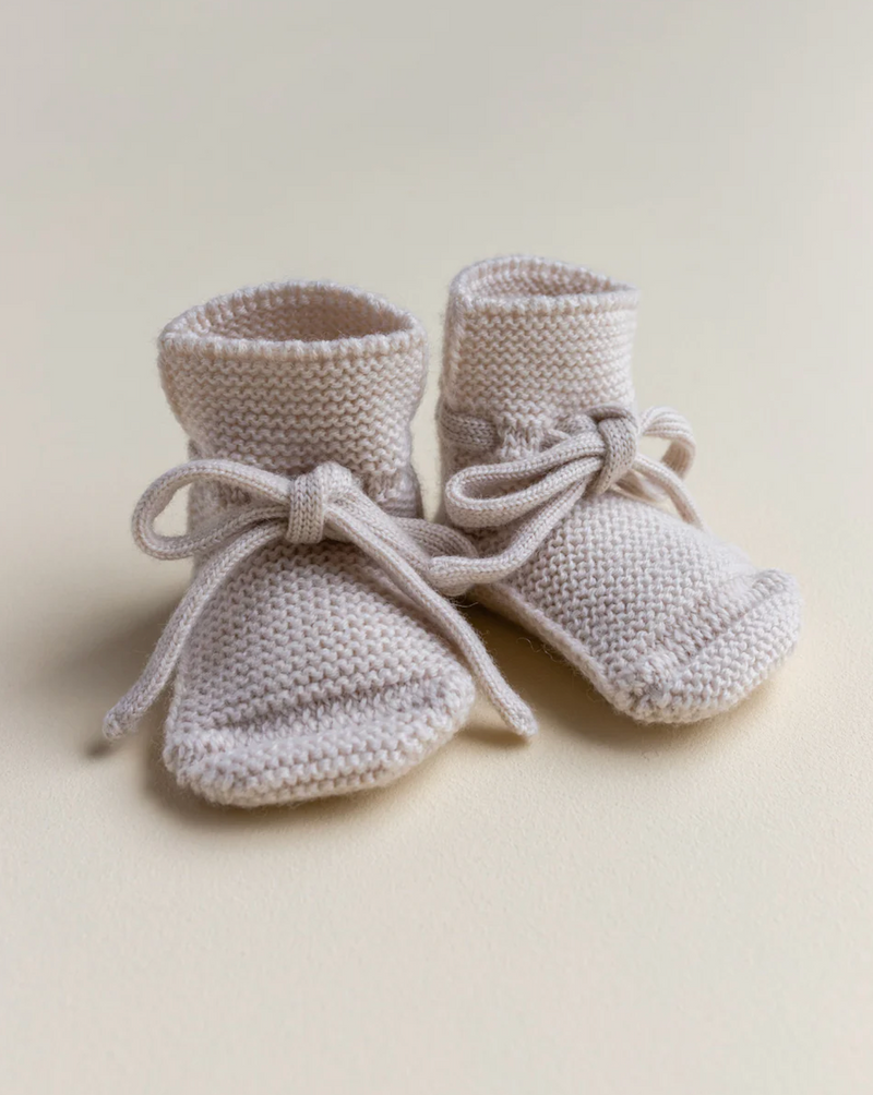 Weiche Babyschuhe aus Merinowolle