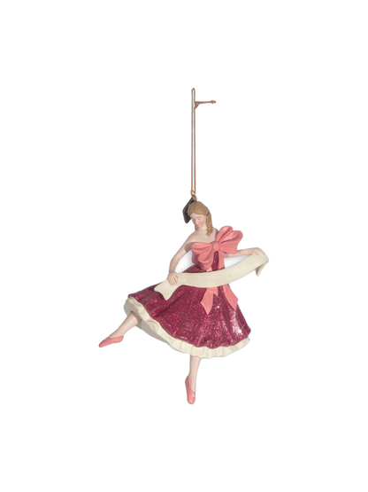 Ballerine avec noeud de Noël