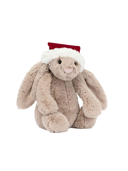 Peluche lapin de Noël