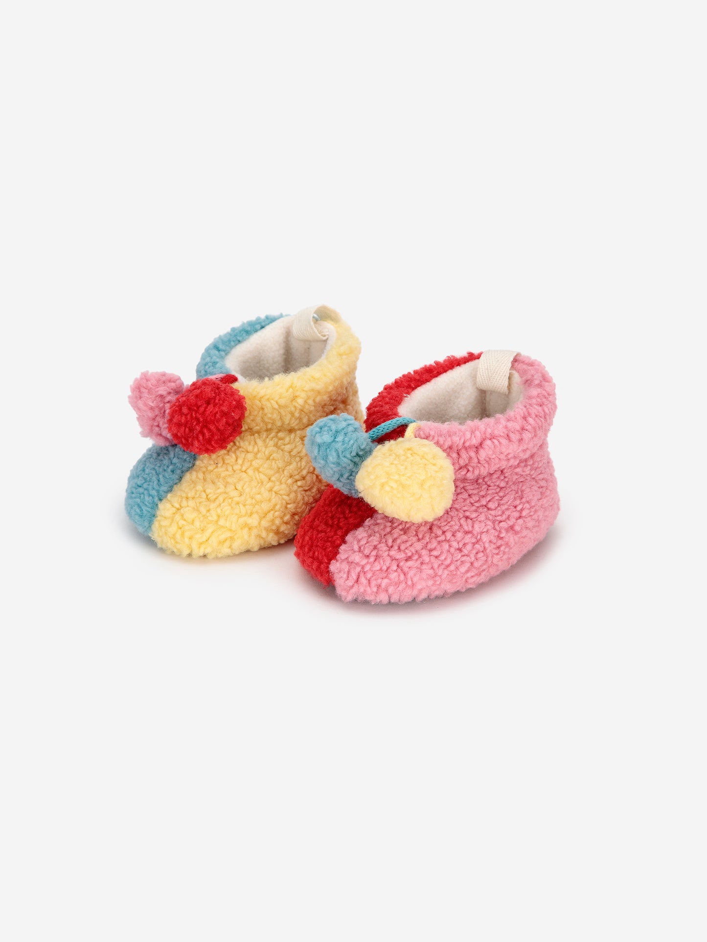 Chaussons bébé multicolores