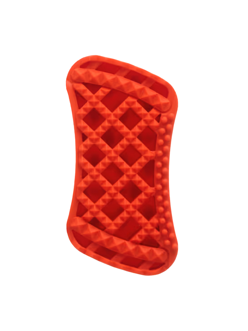 Brosse en silicone ferme pour chiens