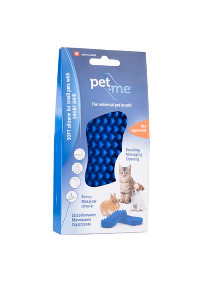 Brosse en silicone souple pour chiens