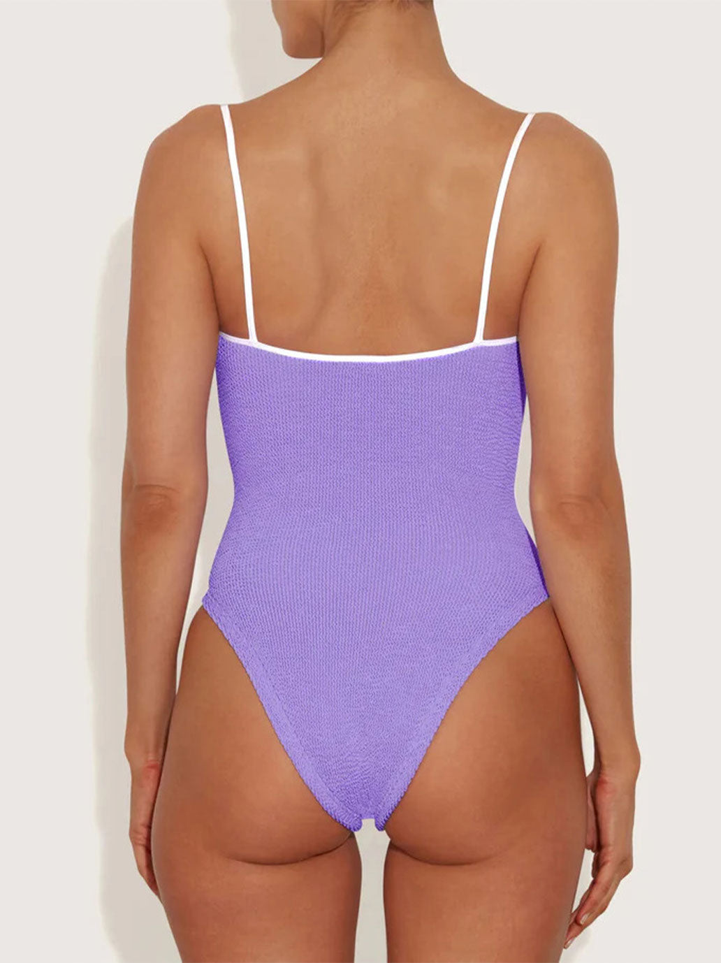 Maillot de bain contrasté Pamela