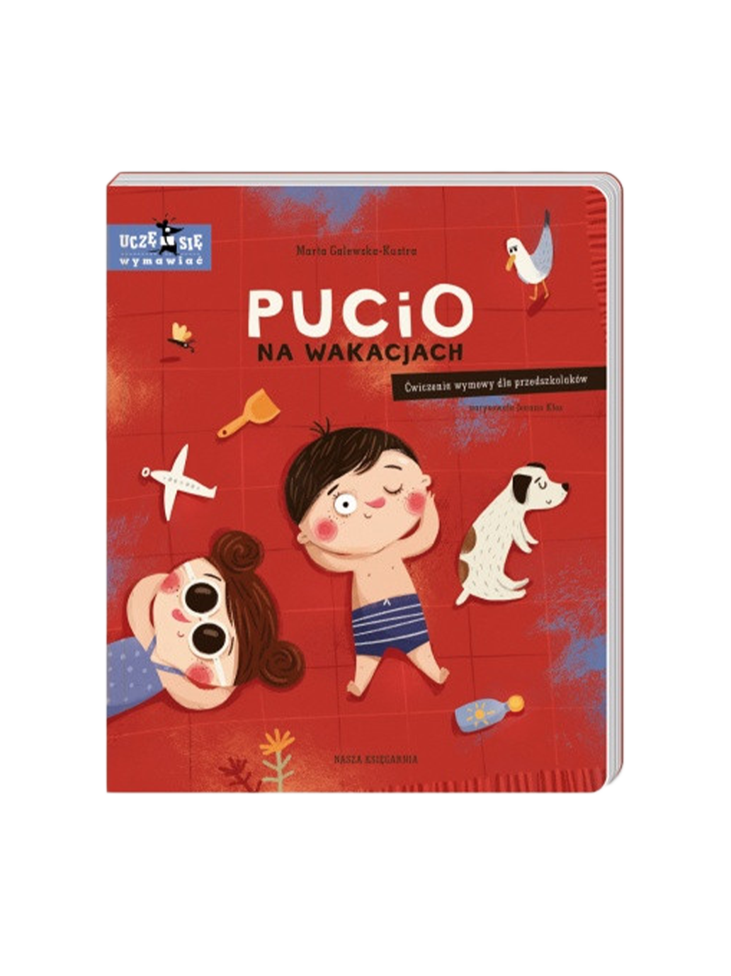 Pucio im Urlaub. Ausspracheübungen für Vorschulkinder