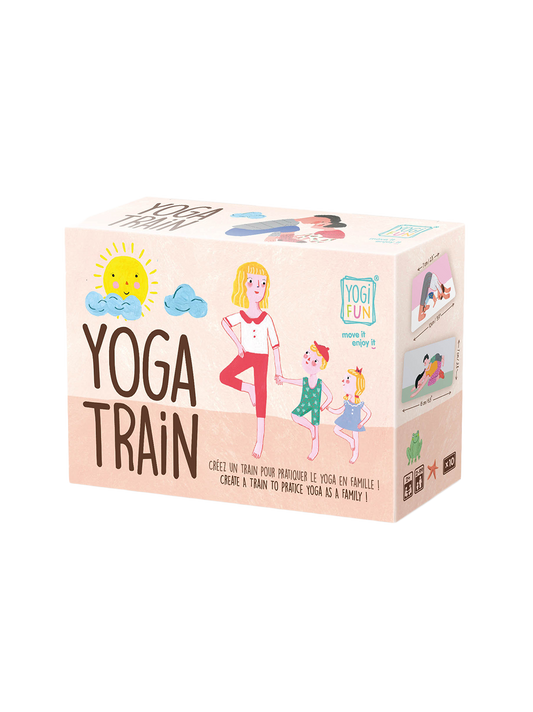 Cartes Yoga Train Yoga