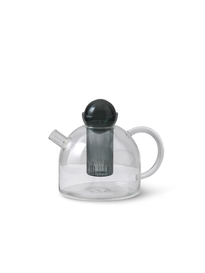 Glaskessel mit Sieb für Still Teapot losen Tee