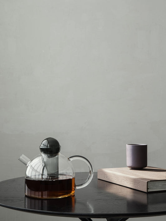 Bouilloire en verre avec passoire pour thé en vrac Still Teapot