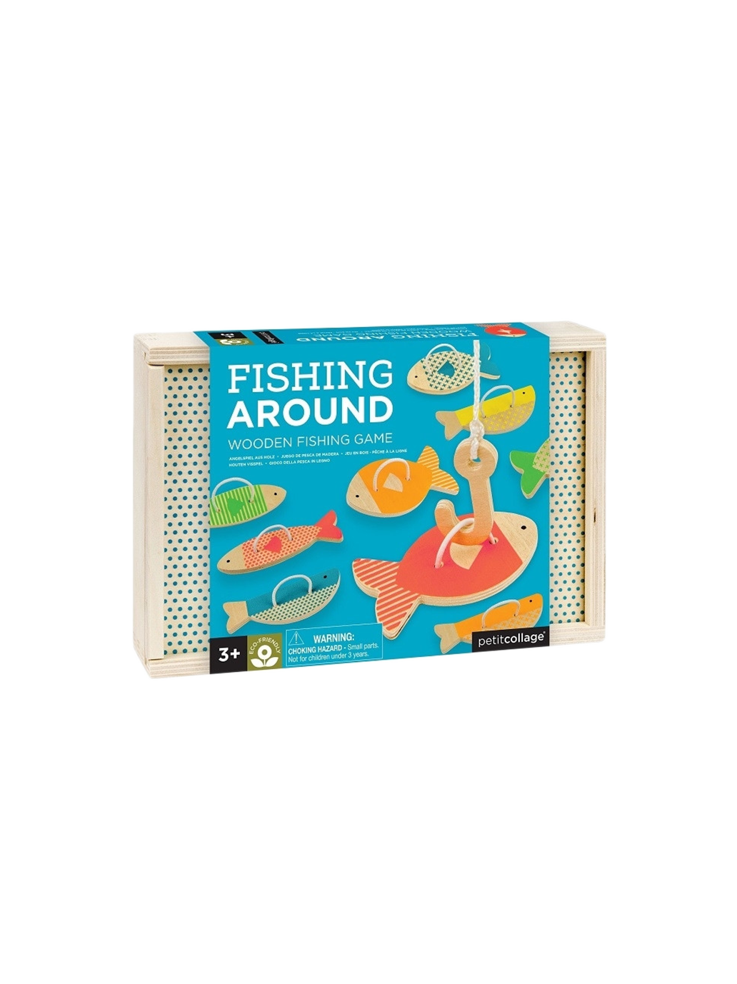 jeu en bois Attraper du poisson