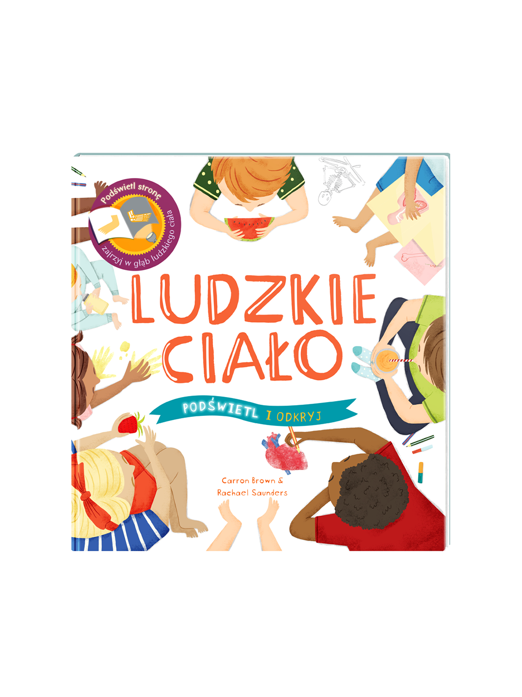 Ludzkie ciało. Podświetl i odkryj