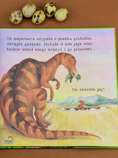 Dinozaury. Podświetl i odkryj