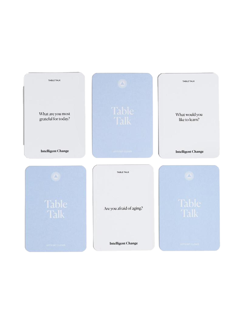 Rapprochons-nous des cartes Table Talk