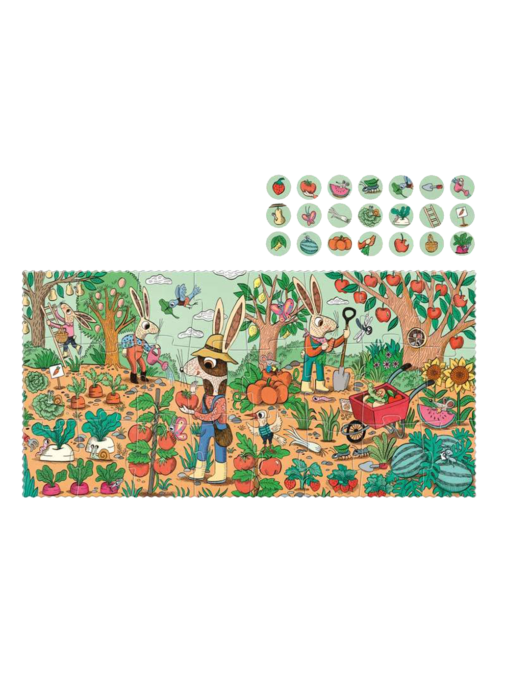 Les puzzles du Jardin du Lapin