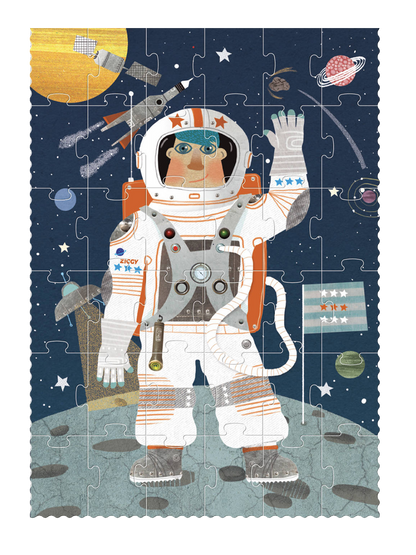 Puzzles d&#39;astronautes