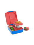 OmieBox Lunchbox mit Thermoskanne und Fächern scooter red