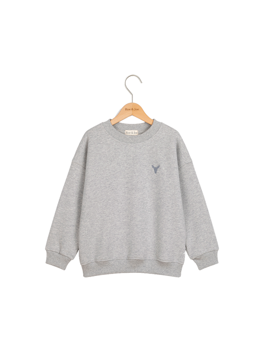Weiches Basic-Sweatshirt grey