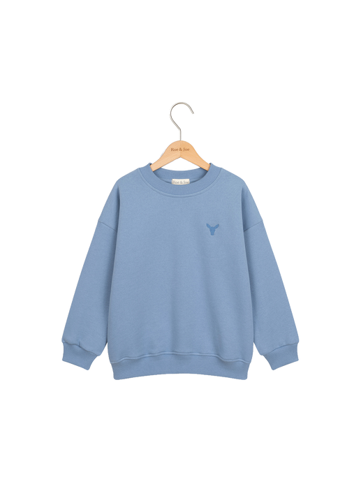 Weiches Basic-Sweatshirt ash blue