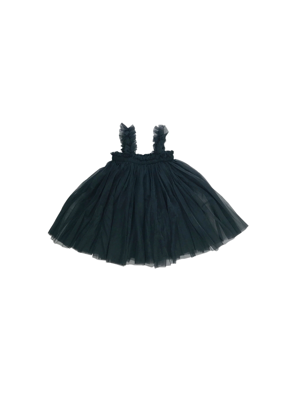 Strandbedeckendes Tutu-Kleid black