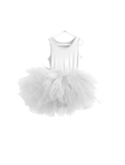 Zeitloses Tutu-Kleid white