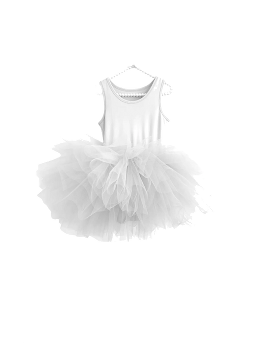 Zeitloses Tutu-Kleid white