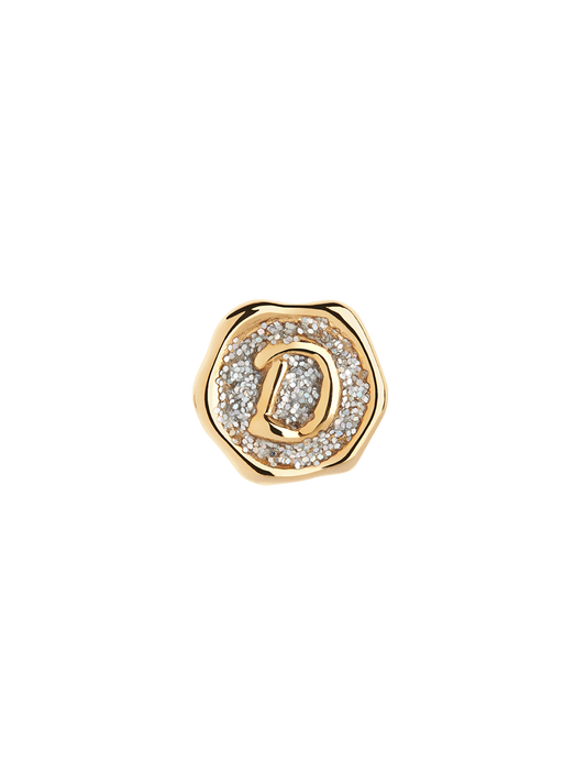 POP-Münze mit dem Buchstaben Gold Disco