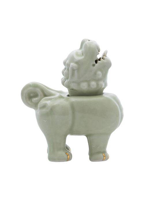 Weihrauchgefäß aus Keramik Hund Fo sage