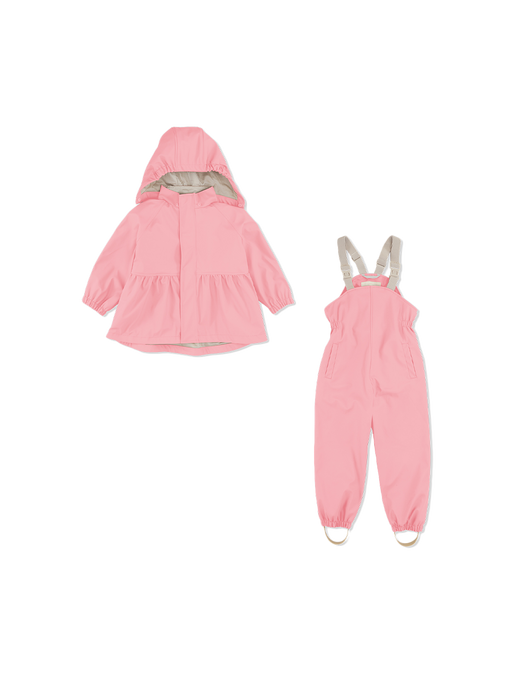 Palme Rainwear Regenmantel für Mädchen strawberry pink
